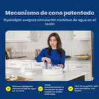 PetSafe Outlast - Fuente de agua para perros sin bombeo, 128 onzas
