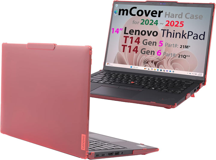 Funda rígida mCover SOLO Compatible para Lenovo ThinkPad T14 Gen 5...