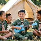 Ukulele de 21 pulgadas para principiantes, kit de ukulele soprano de tilo para niños, adultos, estudiantes, principiantes, mini guitarra, paquete de ukulele con libro, funda de concierto