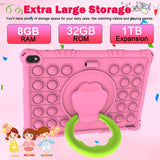Tablet Android 15 para niños, tabletas de 10 pulgadas para niños, 8...