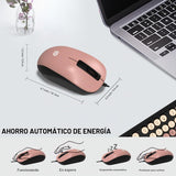 Combo de teclado y mouse con cable para Windows, teclado USB Plug a...