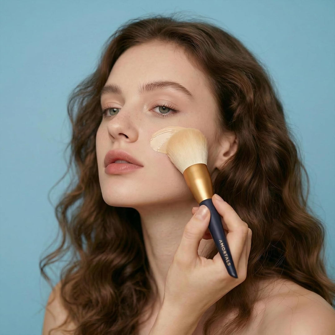 AMORTALS - Juego de brochas de maquillaje, 12 brochas de maquillaje...