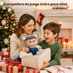 Juguetes interactivos de IA para niños, compañero de IA que habla, juguete de peluche inteligente, juguete de comodidad emocional de 11.8 pulgadas con memoria, no necesita aplicación