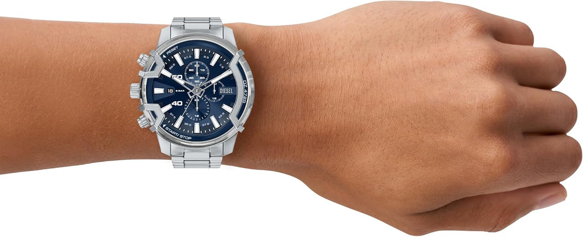 Reloj Cronógrafo de Hombre Diesel Griffed en Acero Inoxidable (Modelo: DZ4728)