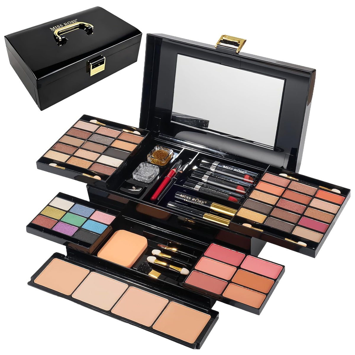 Joyeee Juego de regalo de maquillaje todo en uno, kit completo para...