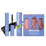 Alleyoop Mini Lip &amp; Lash Set \u2013 Lip Goals Trio Hydrating Li...
