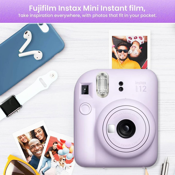 FUJIFILM INSTAX Mini 12 Holiday Bundle 2025 | con película extra In...