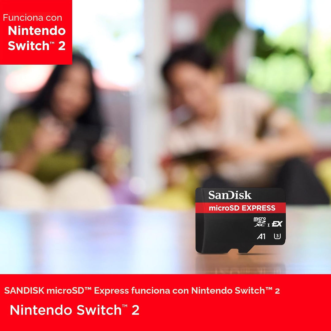 SanDisk Tarjeta microSD Express de 512 GB, funciona con Nintendo-Sw...