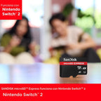 SanDisk Tarjeta microSD Express de 512 GB, funciona con Nintendo-Switch 2 SDSQXFN-512G-GN4N