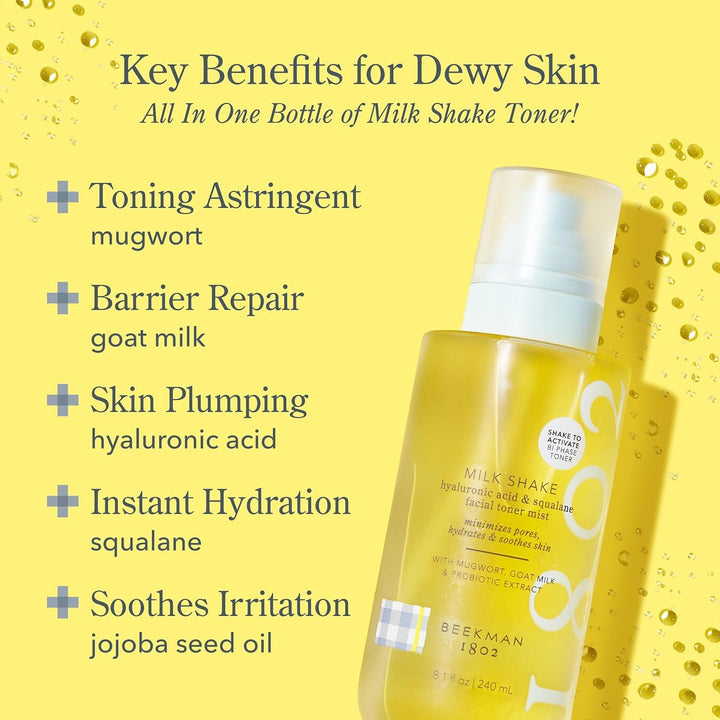 Beekman 1802 Milk Shake Spray Facial Hidratante - Spray Facial con...