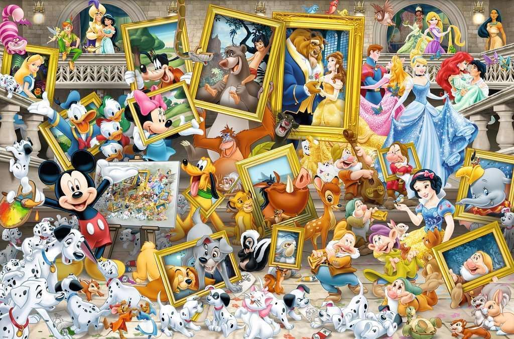 Ravensburger Mickey como artista rompecabezas (5000 piezas)