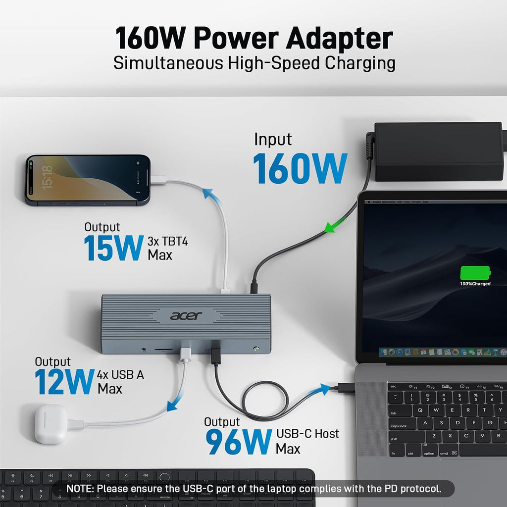 Acer, ODK490, hub USB