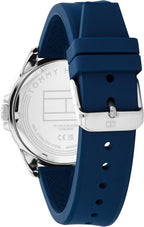 Tommy Hilfiger Reloj Bold para Hombres, Inspirado en Buceo – Movimiento Cuartz 3H, Caja de Acero Inoxidable y Aluminio, Bisel Deportivo de Aluminio – Regalo Aventura para Él