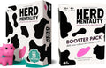 Juego de mesa familiar Herd Mentality + paquete de expansión | Divertido juego de fiesta para adultos, adolescentes y niños | Fácil de aprender, ideal para grupos grandes, diversión familiar y noche de juegos