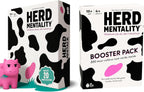Juego de mesa familiar Herd Mentality + paquete de expansión | Divertido juego de fiesta para adultos, adolescentes y niños | Fácil de aprender, ideal para grupos grandes, diversión familiar y noche de juegos