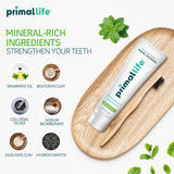 Primal Life Organics Pasta de Dientes Mineral Premium Dirty Mouth -...