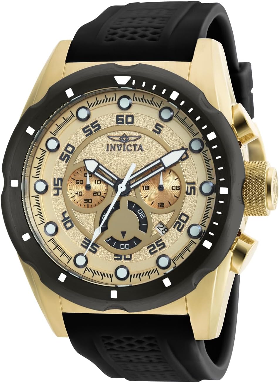 Invicta Reloj negro de cuarzo japonés Speedway 20306 para hombre