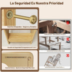 COSYLAND - Taburete de cocina ajustable para niños pequeños