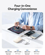 Baseus Cargador portátil compacto de 20000 mAh de 45 W, banco de en...