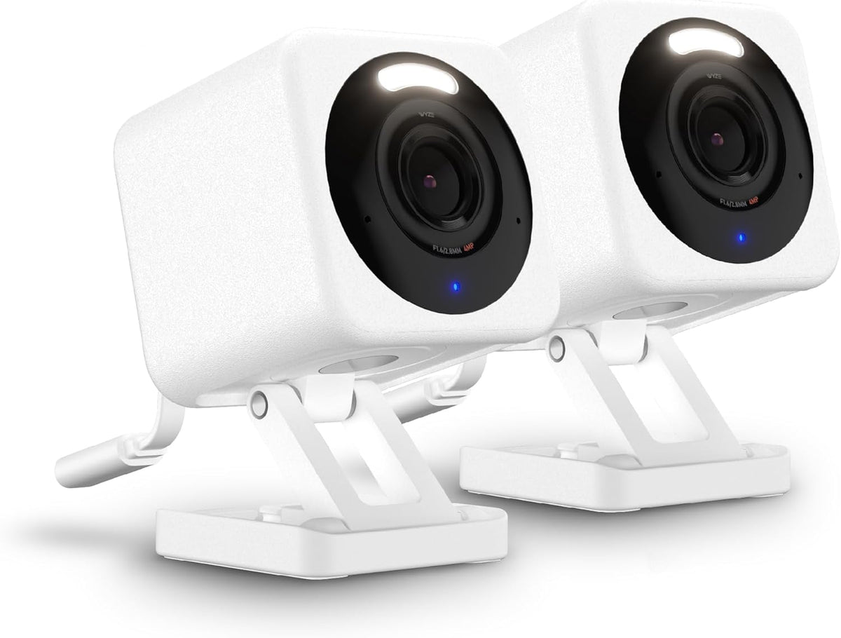 WYZE Cam v4 (Modelo más reciente), Cámara de seguridad AI de 2.5K,...