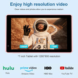 BYANDBY Tablet Android 14.0 de 7 pulgadas, 4GB + 32GB ROM (1TB expa...