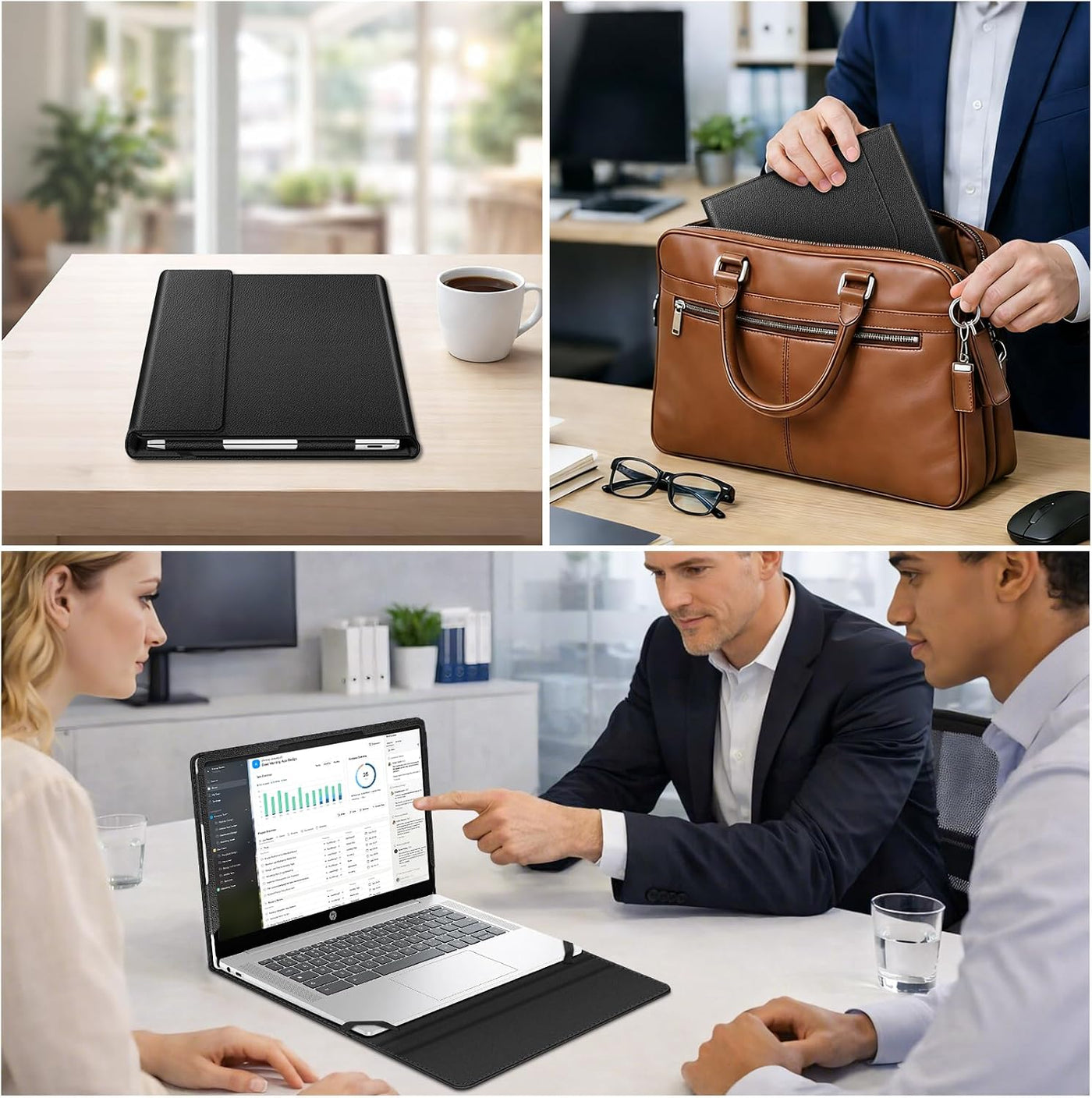 Fintie Funda protectora para HP 14-ee de 14 pulgadas, Lenovo IdeaPa...