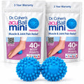 Dr. Cohen's acuball Mini bola de masaje calentable, paquete de 2, juego de