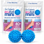 Dr. Cohen's acuball Mini bola de masaje calentable, paquete de 2, juego de