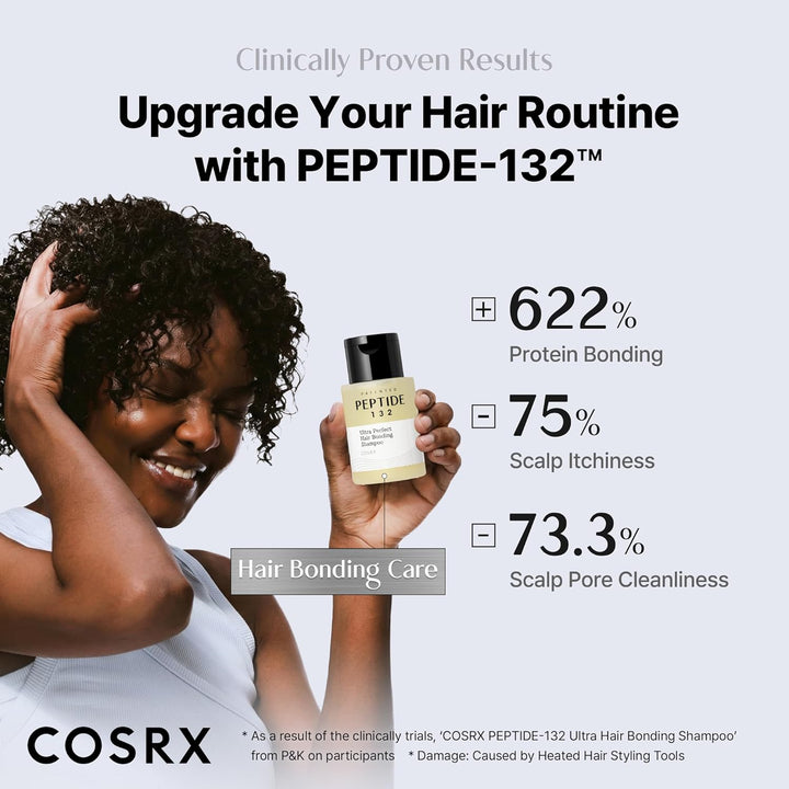 COSRX PEPTIDE 132 Champú para la unión del cabello, tratamiento dia...