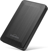 UnionSine Disco duro externo portátil de 2,5" 500 GB, negro | A...
