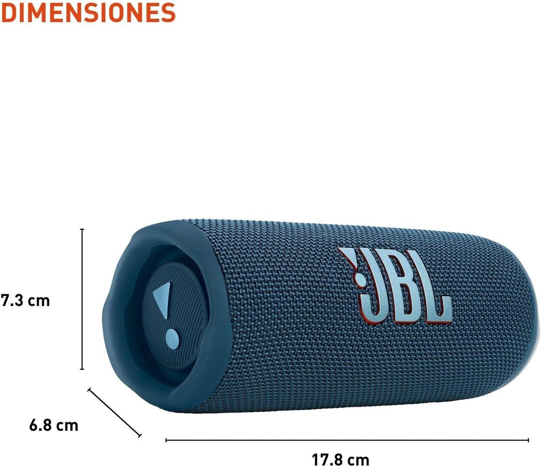 JBL Flip 6 - Altavoz Bluetooth portátil - Azul (renovado)