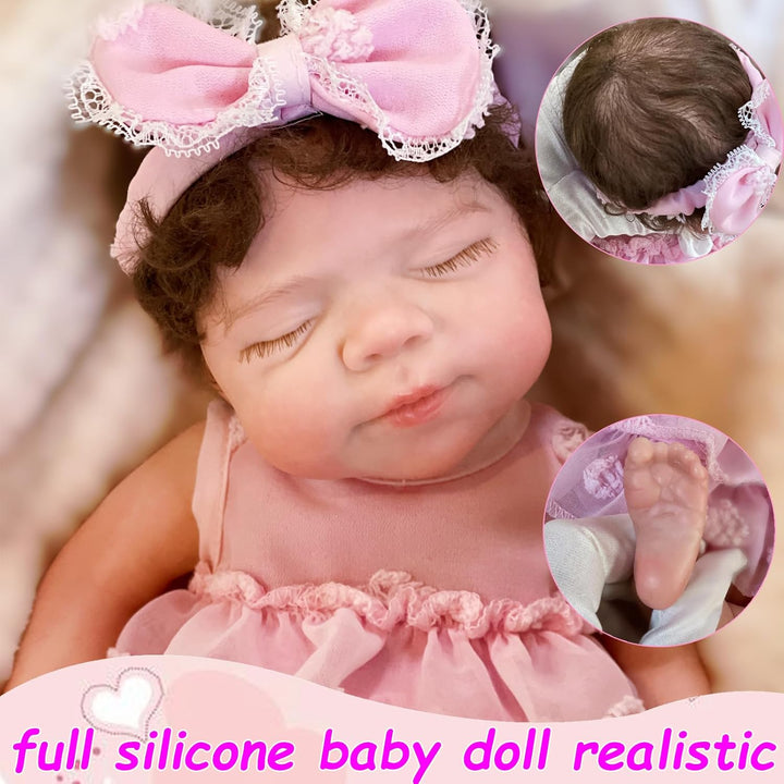 Aniiyy Muñeca Pascale de silicona suave de cuerpo completo de 13 pu...