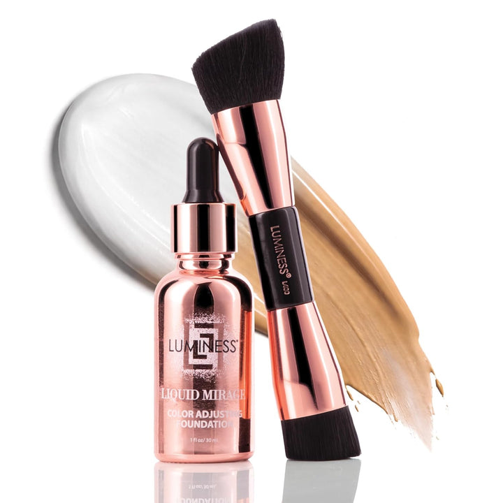 LUMINESS Liquid Mirage 3PC Kit - Base con cambio de color con SPF 5...