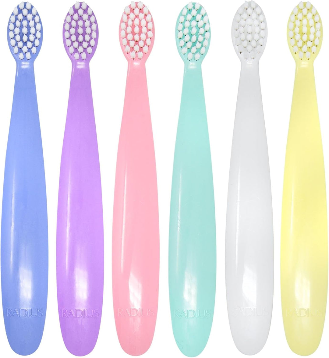 RADIUS Totz - Cepillo de dientes extrasuave sin BPA y aceptado por...