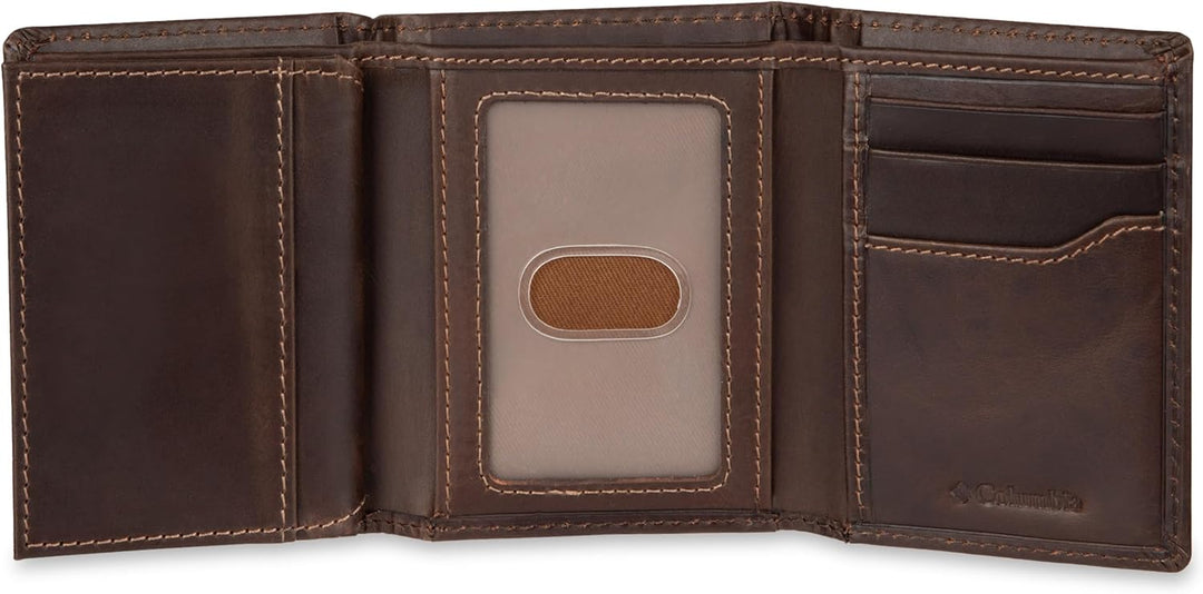 Dockers Billetera de perfil delgado con capacidad extra para hombre...