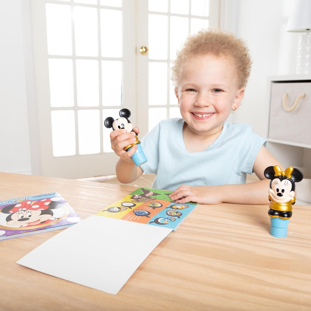 Melissa & Doug Sticker Wow! Disney Mickey & Minnie - Juego de sellos (2