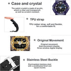 PASNEW Reloj Digital-Analógico para Adolescentes, Niño/Nina