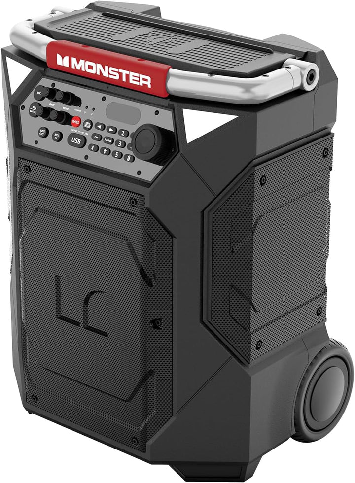 Monster Rockin' Roller 360 - Altavoz Bluetooth portátil para in...