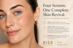 HIGH - Elixir Quartet Set - Suero: incluye vitamina C, retinol, áci...