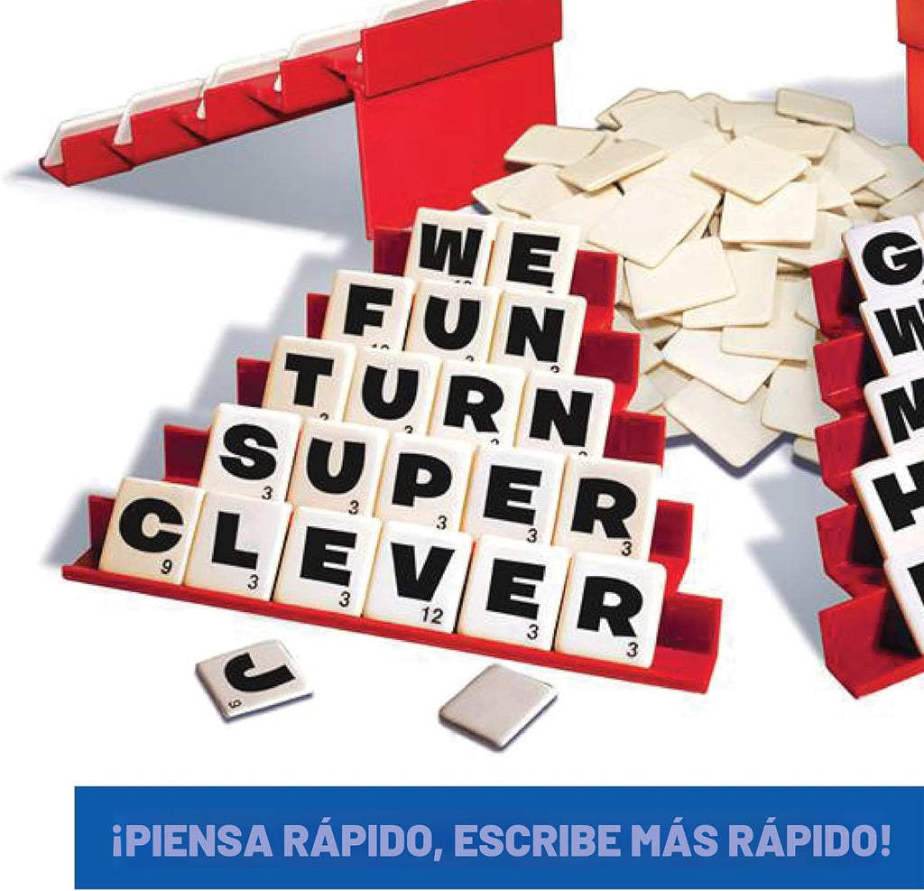 Dabble® Juego de palabras | Juego de mesa familiar de ritmo rápido | Mejora la ortografía y el vocabulario para todas las edades | Deletrea las primeras cinco palabras | Juego de aprendizaje educativo y galardonado | Gran juego para todas las edades