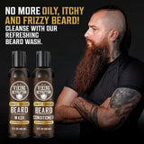Viking Revolution - Set de lavado y acondicionador para barba, taba...