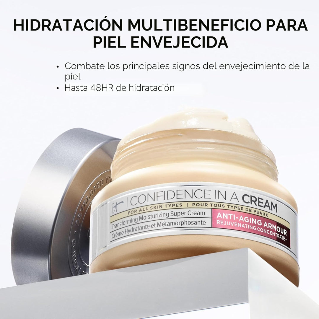 IT Cosmetics Confidence in a Cream - Hidratante y antienvejecimient...