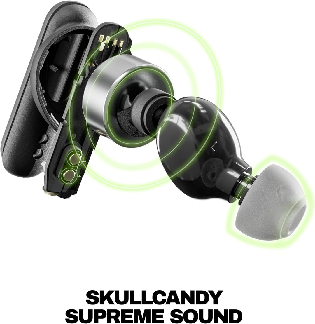 Skullcandy Smokin' Buds - Auriculares inalámbricos, auriculares...