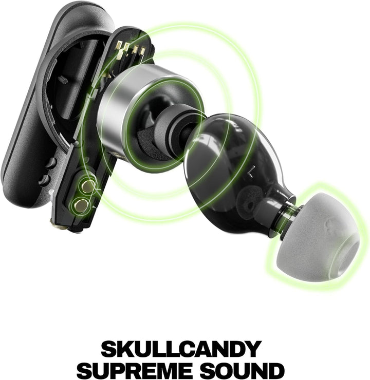 Skullcandy Smokin' Buds - Auriculares inalámbricos, auriculares...