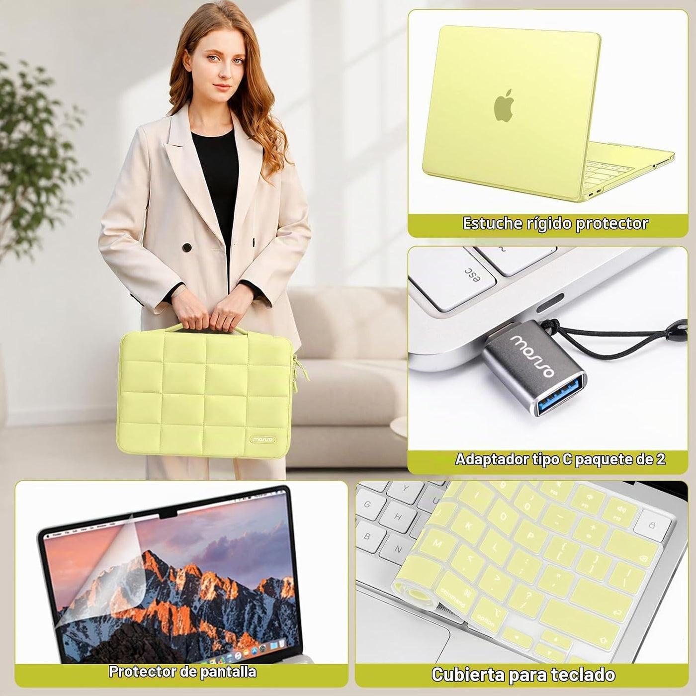 MOSISO Funda compatible con MacBook Neo de 13 pulgadas, versión 202...
