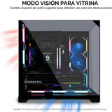 Lian Li O11 Vision Compact - Caja para computadora de torre media A...