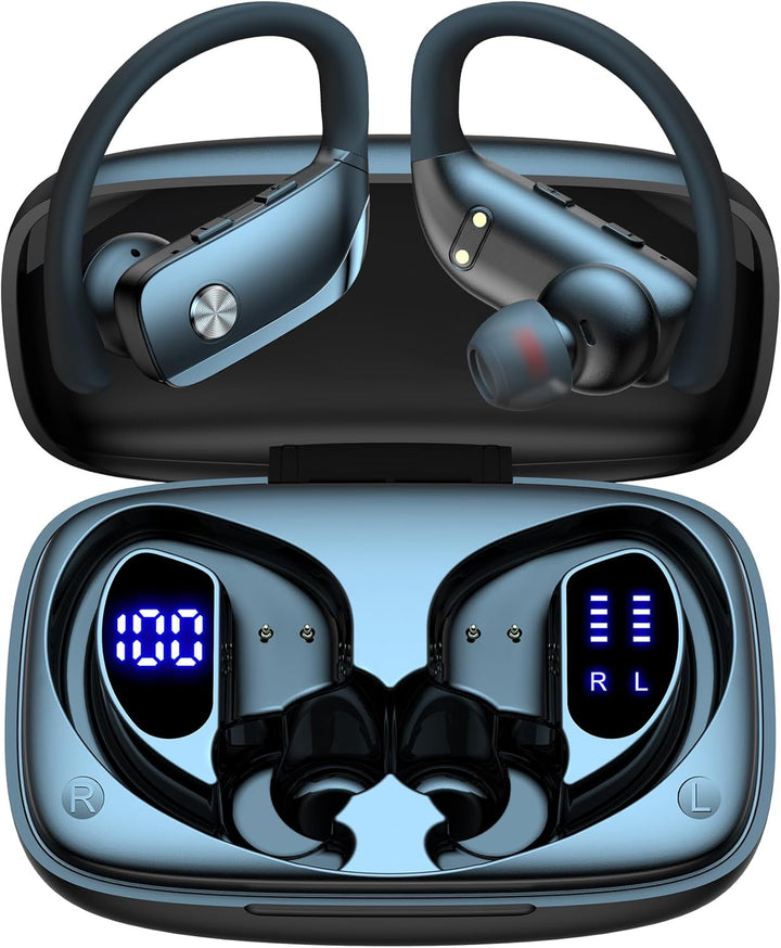 Auriculares inalámbricos bmani, auriculares Bluetooth con 80 horas...