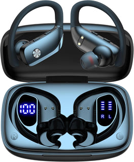 Auriculares inalámbricos bmani, auriculares Bluetooth con 80 horas...