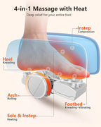 Masajeador de pies Shiatsu eléctrico profesional con calor