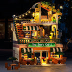 INSOON City Coffee House - Juego de construcción con luces para adultos
